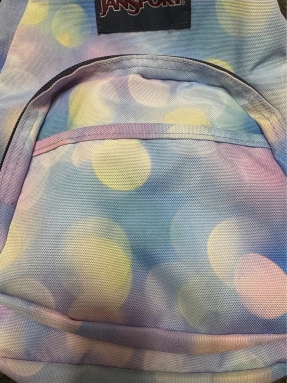JanSport Pastel Multicolor Mini Backpack - Picture 5 of 8
